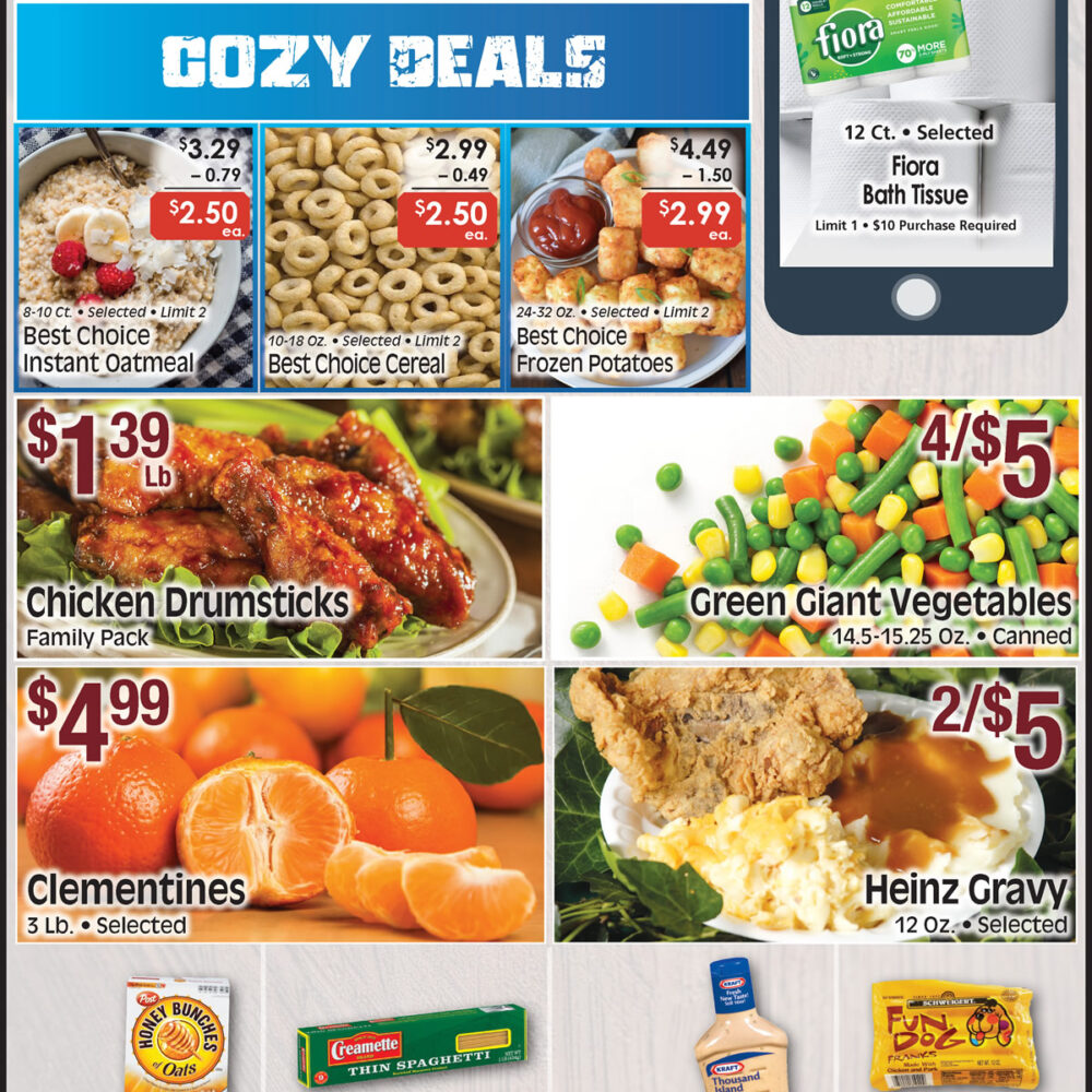 Rushford, Preston and Harmony Foods Weekly Specials